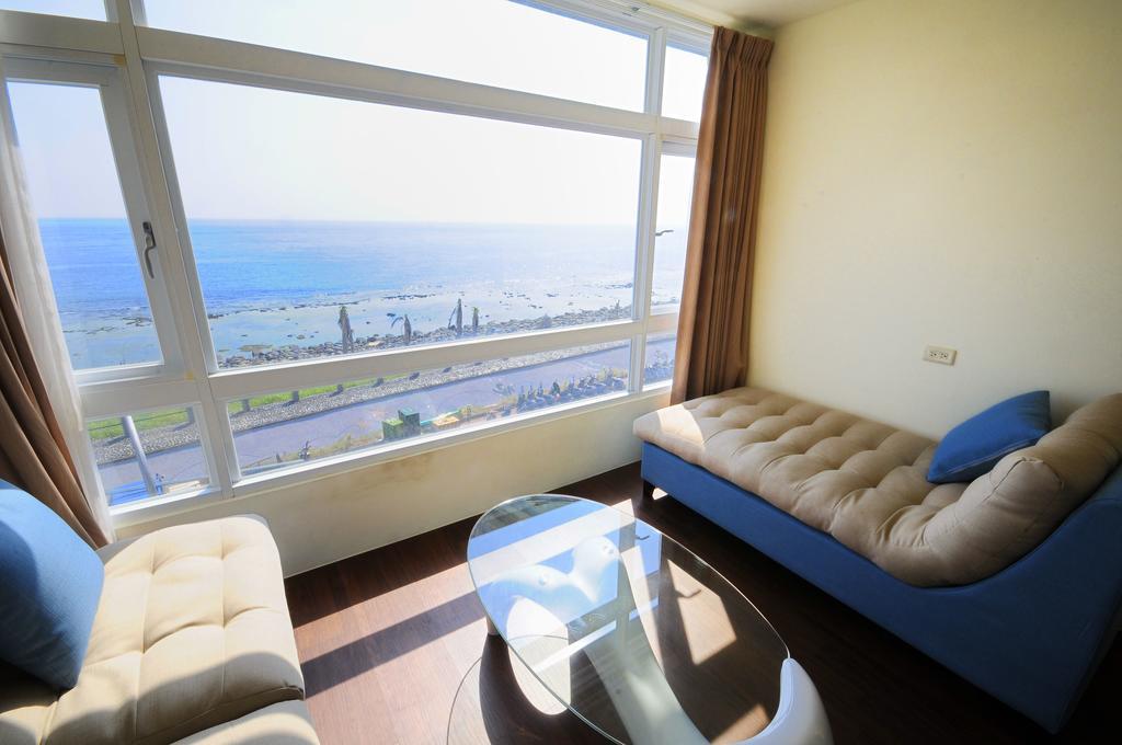 綠島 綠堤濱海旅店 Bed and Breakfast Gröna ön Exteriör bild
